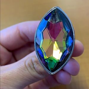 Aldo iridescent ring size 7 - costume